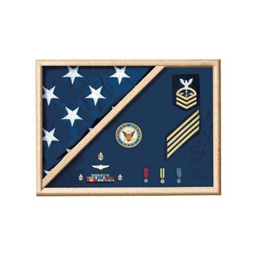 5 x 9.5 Flag Memorial Case, Made By Veterans