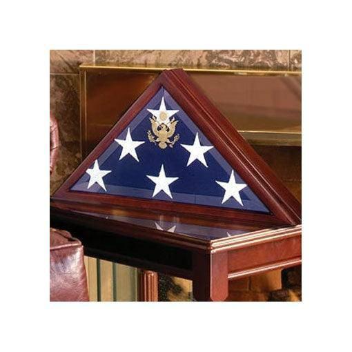 Burial Flag Cases, Large Military Memorial Flag displays, Memorial