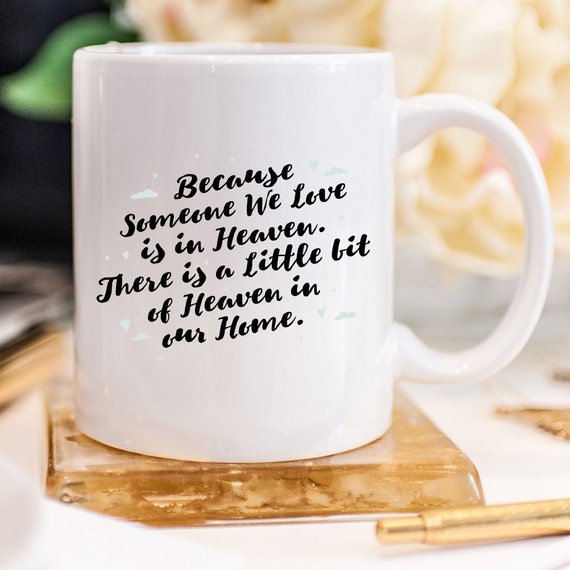 Memorial Gift Mug, Personalized Sympathy Gift,