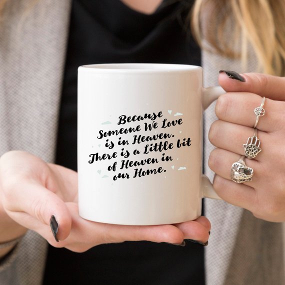 Memorial Gift Mug, Personalized Sympathy Gift,
