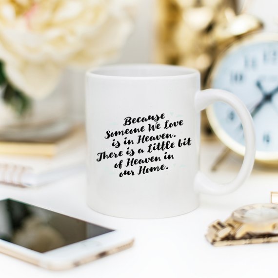 Memorial Gift Mug, Personalized Sympathy Gift,